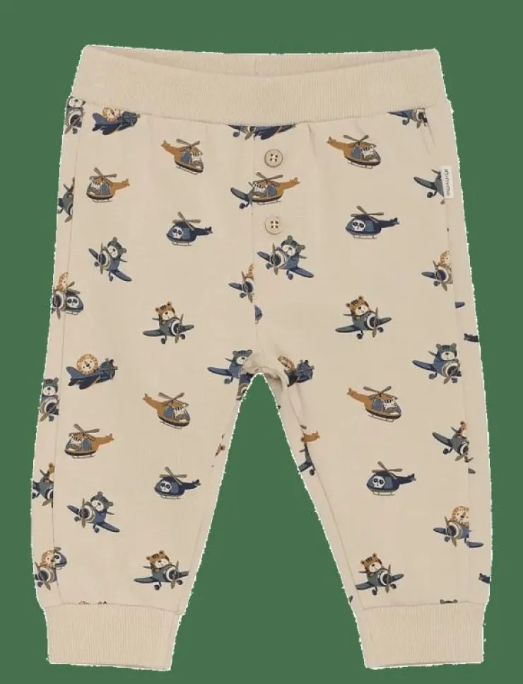 Minymo Pants AOP Sweat - Mjukisbyxa|Barn Nederdelar