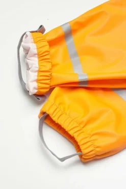 Barn Color Kids Regnkläder|Pants PU - W. Suspender - Byxor