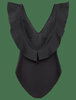 Malina Paola ruffled v-neck swimsuit - Baddräkter|Kvinnor Badkläder