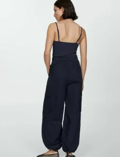 Mango Parachute overall with braces - Jumpsuits|Kvinnor Jumpsuits