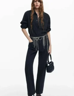 Kvinnor Desigual Overshirts|PARIS - Jeansskjortor