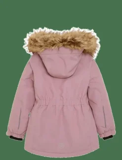 Color Kids Parka W. Fake Fur - Vinterjacka|Barn Vinterkläder