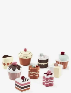 Barn Kid's Concept Leksakskök & Tillbehör|Pastries 9pcs BISTRO - Leksaksmat & Leksakstårtor
