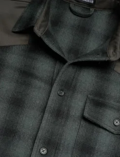 HAN Kjøbenhavn Patch Army Shirt - Flanellskjortor| Overshirts