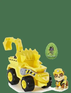 Barn MAKI Leksaksfordon & Bilar|Paw Patrol Dino Deluxe Vehicles Rubble - Byggmaskiner