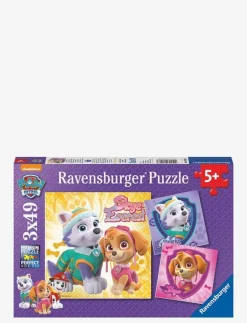 Barn Ravensburger Pussel & Spel|Paw Patrol Glamourous Girls 3x49p - Klassiska pussel