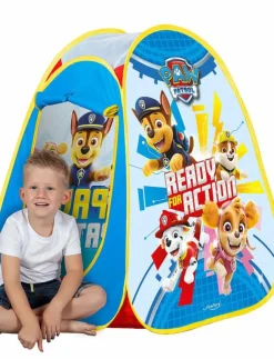Barn Toyrock Lektält & Lektunnlar|Paw Patrol Pop Up Tält I Väska - Lektält