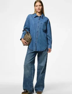Kvinnor Pieces Bucket Bags|PCBALLOON LARGE LEO BAG D2D - Bucketväskor