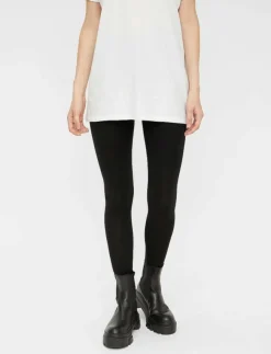 Kvinnor Pieces Leggings & Tights|PCEDITA LONG LEGGINGS NOOS BC - Leggings & Tights