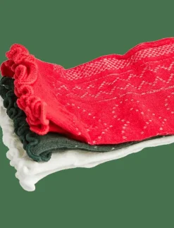 Kvinnor Pieces Strumpor|PCJARA POINTELLE SOCKS 3 PACK MPA - Sockor