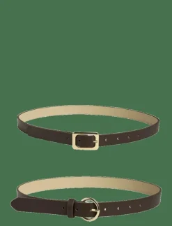 Kvinnor Pieces Bälten|PCJILANE 2-PACK JEANS BELT - Skärp