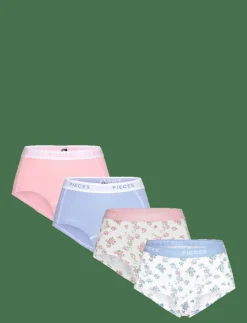 Pieces PCLOGO LADY 4 PACK BC - Trosor|Kvinnor Underkläder