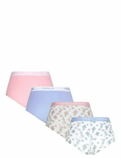 Pieces PCLOGO LADY 4 PACK BC - Trosor|Kvinnor Underkläder
