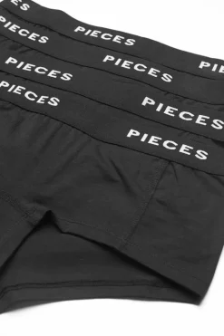 Kvinnor Pieces Underkläder|PCLOGO LADY 4 PACK SOLID NOOS BC - Trosor