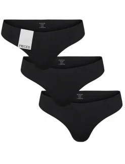 Pieces PCNAMEE THONG 3-PACK NOOS - Seamless trosa|Kvinnor Trosor