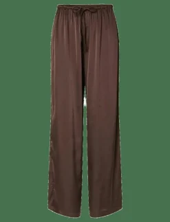 Pieces PCNANINA MW STRAIGHT PANTS WVN D2D/ - Vida byxor|Kvinnor Byxor