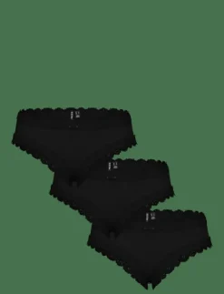 Kvinnor Pieces Underkläder|Trosor|PCNOLA LOW CUT HIPSTER 3-PACK NOOS - Briefs