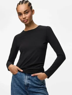 Pieces PCSIRENE LS TEE JRS NOOS - Överdelar|Kvinnor Underkläder|Pyjamas & Loungewear
