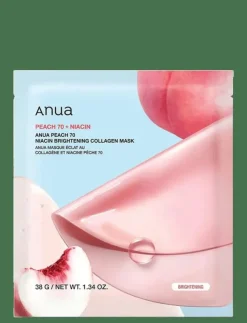 Anua Peach 70 Niacin Brightening Collagen Mask - Ansiktsvård|Kvinnor Hudvård