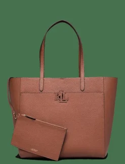 Lauren Ralph Lauren Pebbled Leather Large Cameryn Tote Bag - Shoppers|Kvinnor Shoppingväskor & Totes