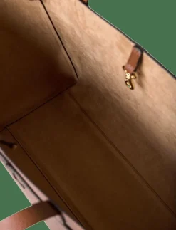 Lauren Ralph Lauren Pebbled Leather Large Cameryn Tote Bag - Shoppers|Kvinnor Shoppingväskor & Totes