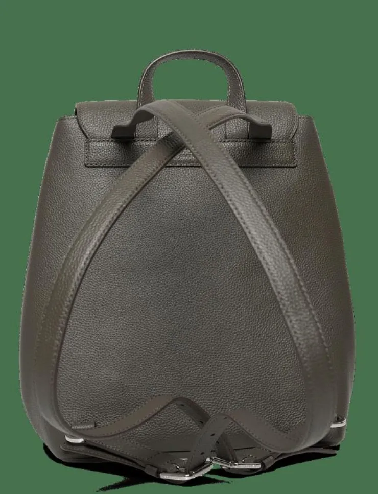 Kvinnor Lauren Ralph Lauren Ryggsäckar|Pebbled Leather Medium Cameryn Backpack - Ryggsäckar