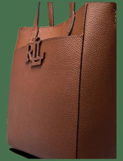 Kvinnor Lauren Ralph Lauren Shoppingväskor & Totes|Pebbled Leather Small Cameryn Tote Bag - Shoppers