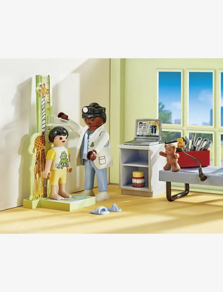 PLAYMOBIL Pediatrician with teddy bear - Toys|Barn Playmobil Leksaker