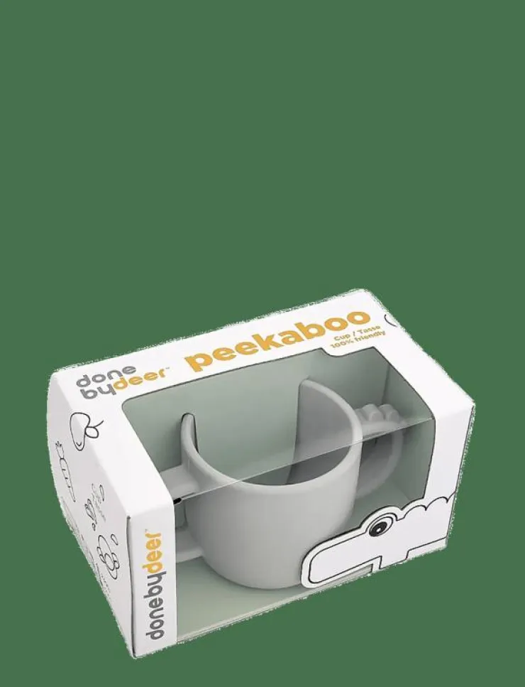 Barn Done by Deer Mata|Peekaboo 2-handle cup Croco - Serveringsset