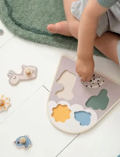 Done by Deer Peg puzzle Lalee - Knoppussel|Barn Pussel & Spel