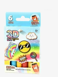 Barn Robetoy Rita & Pyssla|PEN 3D STICKER DIY 6pcs - Pysselset