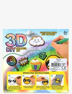 Robetoy PEN SET 3D STICKER DIY 10pcs - Pysselset|Barn Rita & Pyssla
