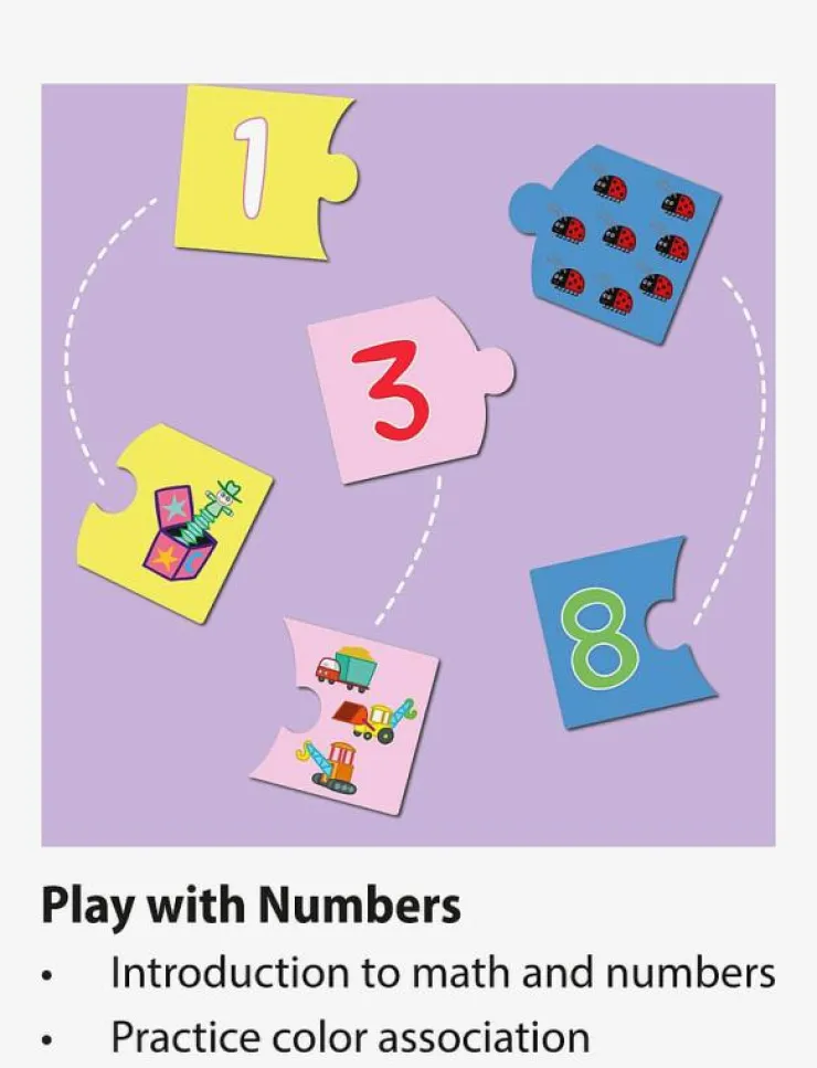 Barbo Toys Peppa Pig Learn to count - Pedagogiska spel|Barn Pussel & Spel