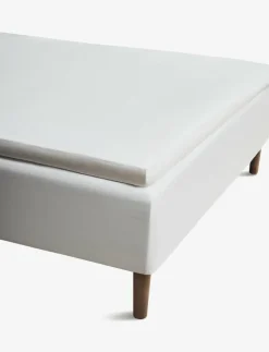 Juna Sängtextilier|Percale Kuvertlakan 160x200 cm vit - Dra på lakan