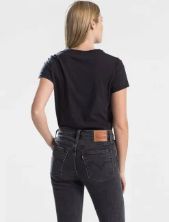 Levi's® PERFECT TEE MINERAL BLACK - T-shirts|Kvinnor Kläder|T-Shirts & Toppar
