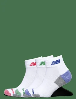 Kvinnor New Balance Underkläder|Strumpor|Performance Cushioned Ankle 3 Pack - Strumpor