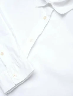 Kvinnor Lexington Clothing Blusar & Skjortor|Pernilla Organic Cotton Poplin Shirt - Långärmade