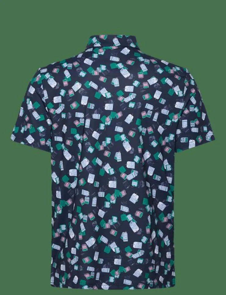 Original Penguin Golf Pete’s Travel Tag Caddy Polo - Kortärmade pikéer| Toppar & T-Shirts