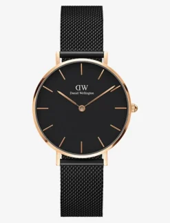Kvinnor Daniel Wellington Klockor|Klockor|Petite 36 Ashfield RG Black - Analog klocka