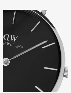 Kvinnor Daniel Wellington Klockor|Petite 28 Sterling S Black - Analog klocka