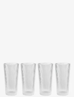 Stelton Glas|Pilastro Long Drink Glass 0.3 l. 4 pcs - Martiniglas & Cocktailglas