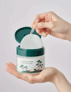 Round Lab Pine Calming Cica Pad - Återfuktande toner|Kvinnor Hudvård