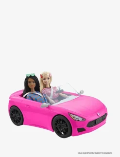 Barn Barbie Dockor & Tillbehör|Pink Convertible Vehicle Toy with Rolling Wheels - Docktillbehör