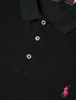 Polo Ralph Lauren Pink Pony Stretch Mesh Polo Shirt - Kortärmade pikéer| Pikéer