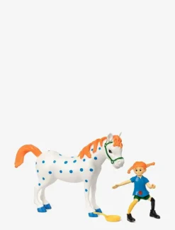 Barn Micki Leksaker Leksaksset & Leksaksfigurer|PIPPI & LILLA GUBBEN FIGURSET - Film & Sagofigur