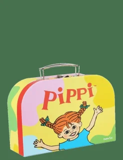 Barn Barbo Toys Väskor|Pippi - 2pcs Suitcases Set - Tygpåsar och små väskor