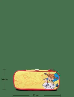 Euromic PIPPI LÅNGSTRUMP, Pennfodral boxerstil 22 x 7 cm - Pennfodral|Barn Väskor
