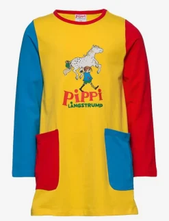 Martinex PIPPI TUNIKA MED FICKOR - Långärmade vardagsklänningar|Barn Klänningar & Kjolar|Överdelar