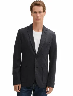 Tom Tailor Kostymer & Kavajer|pique blazer - Enkelknäppta kavajer
