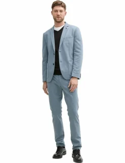 Tom Tailor pique blazer - Enkelknäppta kavajer| Kostymer & Kavajer